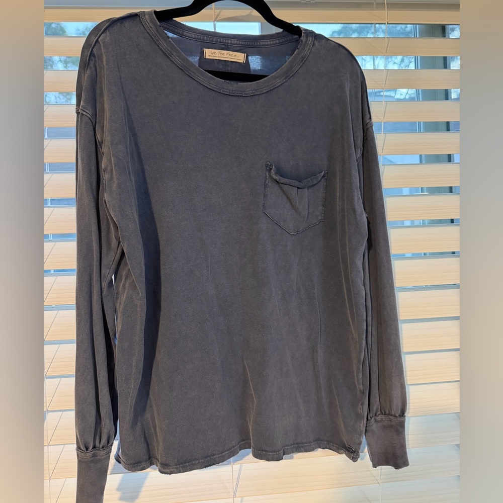 NWOT We the Free Fade into You Tee blue size XS - Picture 2 of 3